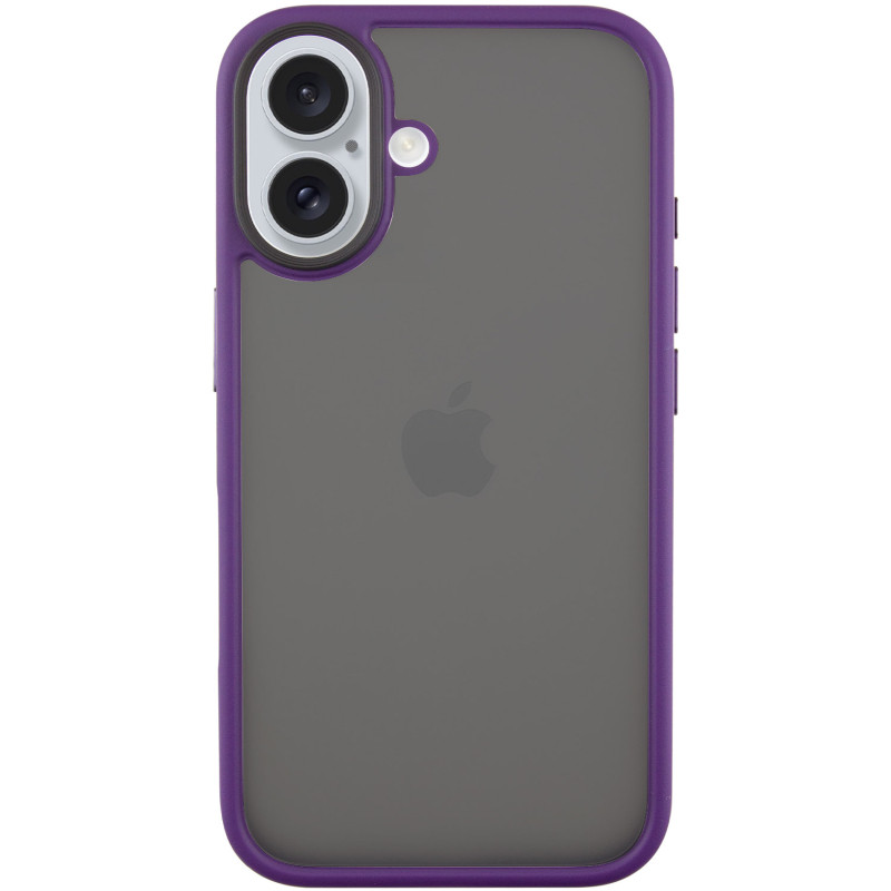 TPU+PC чехол Metal Buttons для Apple iPhone 16 (6.1") Херсон - зображення 7