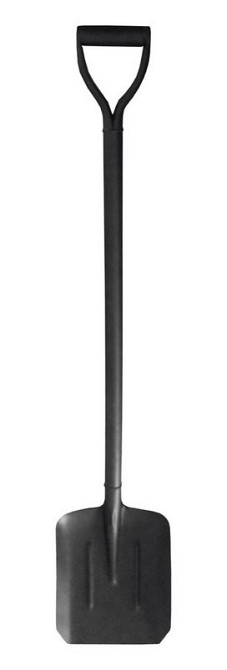 Лопата совковая MASTERTOOL 240х285х1200 мм порошковая покраска с металлической ручкой и держаком 14- Харьков - изображение 2