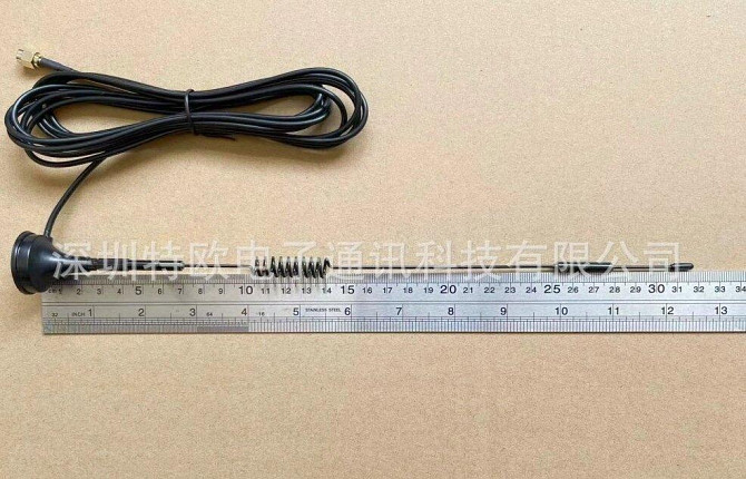 Антенна 680-2700 МГц 8 дБ, до 30 Вт, 2G 3G 4G LTE, 32 см, RG 174 3 м, SMA-male (штырь), на магнитном Дніпро - зображення 5