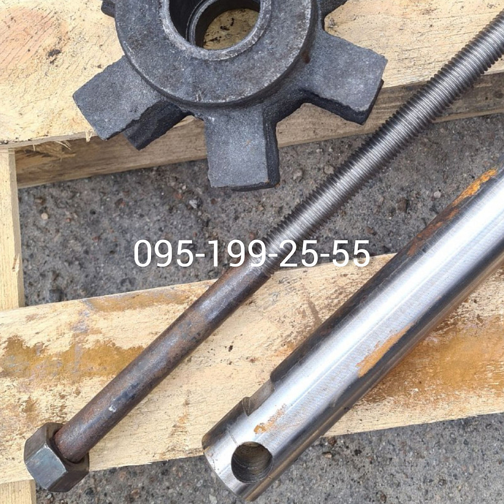 Вал ведений (голий) ПІМ-40, ПРТ-7, ПРТ-10; вал ведений (у зборі) ПІМ-40, ПРТ-7, ПРТ-10 Запоріжжя - зображення 1