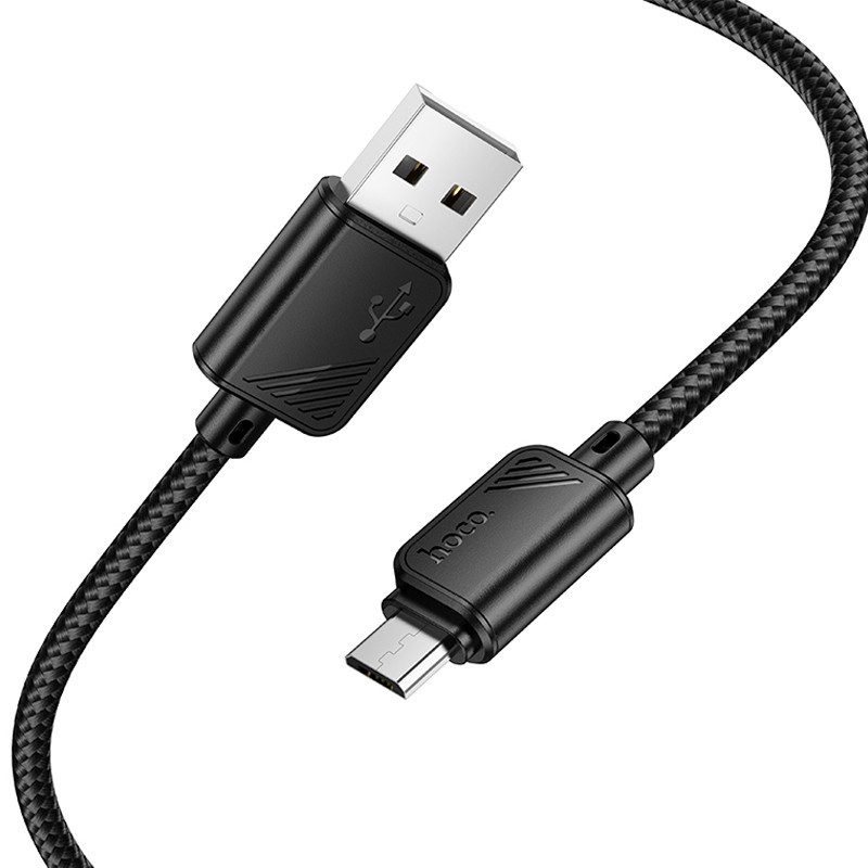 Дата кабель Hoco X113 Beneficio USB to MicroUSB (1m) Херсон - зображення 3