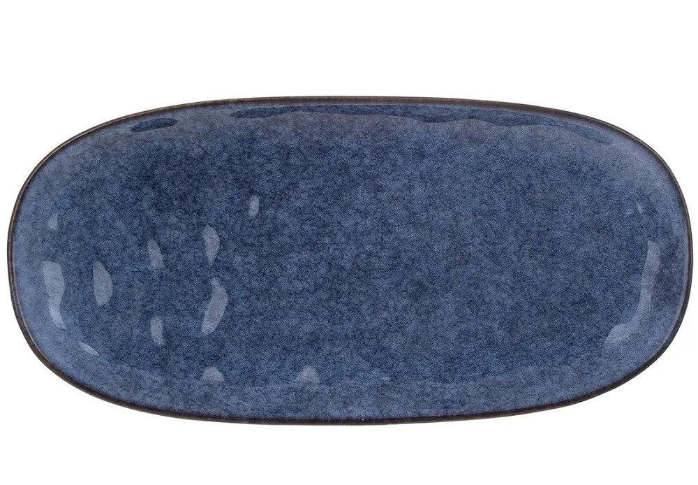 Блюдо овальне Bona Di Casual 344-223 31х15 см синє Київ - зображення 1
