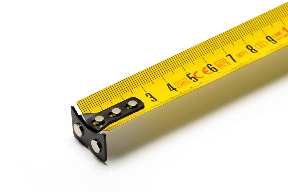 Рулетка MASTERTOOL 5 м х 25 мм с магнитами 2 фиксатора кнопка STOP покрытие TPR нейлоновое покрытие  Харьков - изображение 7