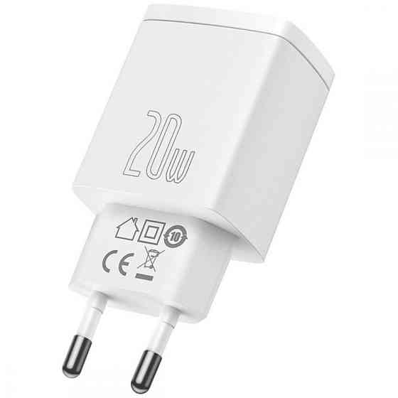 СЗУ Baseus Compact Quick Charger 20W QC+PD (1USB-A/1C) (CCXJ-B) Херсон