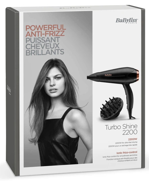 Фен Babyliss D570DE 2200 Вт черный Киев - изображение 5