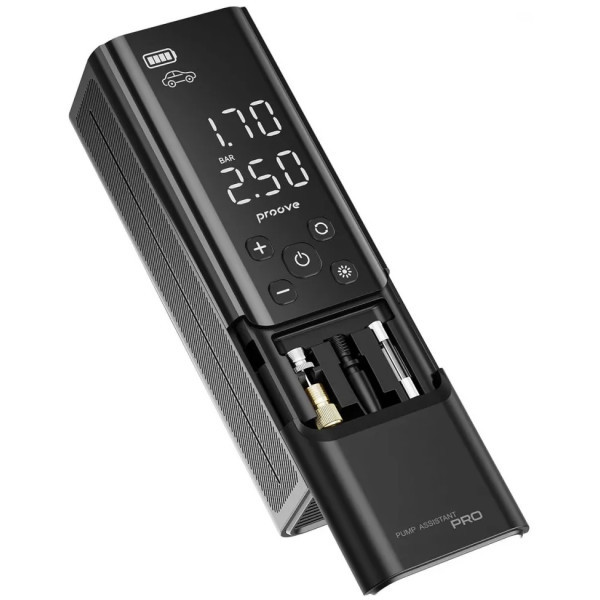 Автомобільний насос Proove Pump Assistant Pro 120W 7500mAh Black (PPAP80010901) (Код товару:40084) Харьков - изображение 5