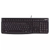 Клавиатура компьютерная проводная Logitech K120 (UKR OEM) L920-002643 черная Киев