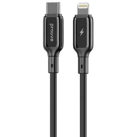 Кабель Proove Flex Metal Type-C to Lightning 27W 1m Black (CCFM27002101) (Код товару:40738) Харьков