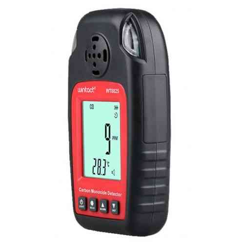 Газоанализатор СО + термометр (0-1000 ppm, 0-50°C) WINTACT WT8825 Харьков