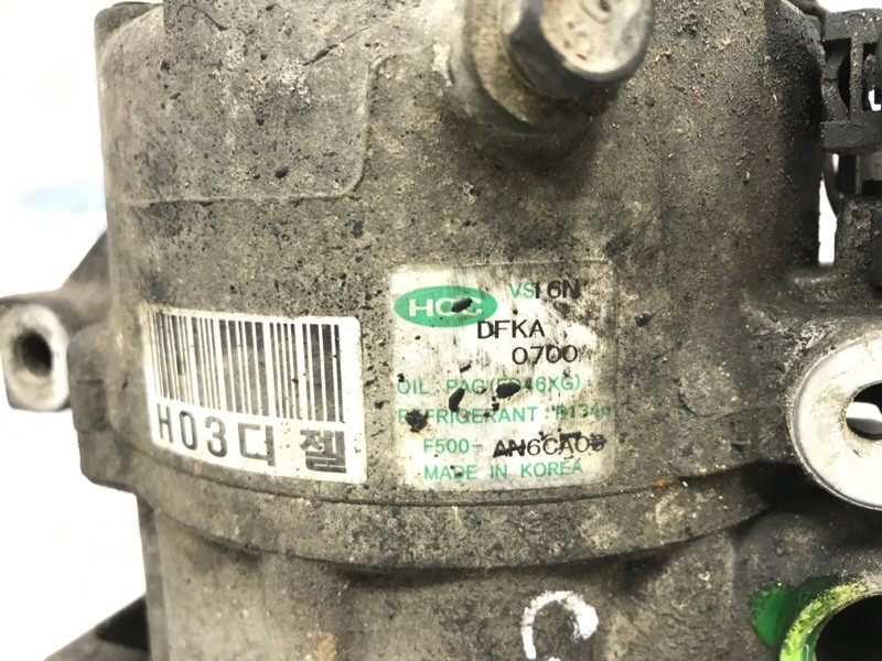 Компрессор кондиционера Kia Ceed 2006-2012 977012H200 (Арт. 46113) Київ - зображення 6