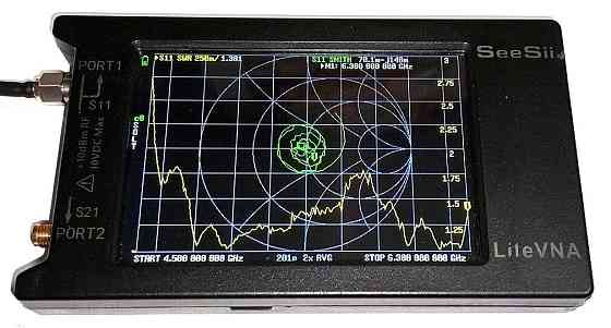 Антенна 2085-2535/4550-6300MHz 6dBi, до 30W, всенаправленная двухдиапазонная, SMA-male (штырь) Дніпро
