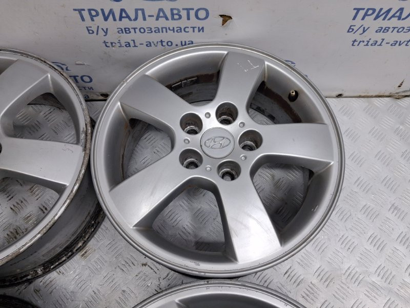 Диски титан комплект R16 Hyundai Tucson JM 2.0 DIESEL D4EA 2004 (б/у) Киев - изображение 3