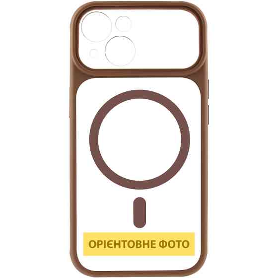 Чехол TPU+PC GETMAN Moon Clear with MagSafe для Apple iPhone 15 (6.1") Херсон