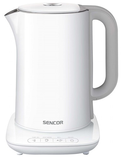 Электрочайник Sencor SWK 1591WH 1.5 л белый Київ - зображення 1