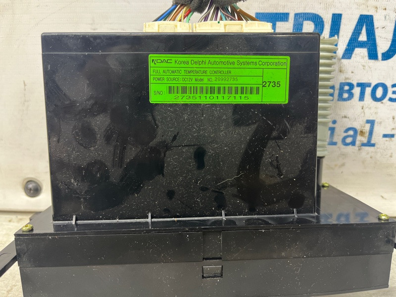 Блок управления климат-контролем Chevrolet Captiva C140 2.2 DIESEL Z22D1 2006 (б/у) Київ - зображення 2