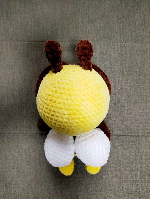 Бджілка Іграшка м'яка в'язана весела ручная работа handmade Нововолинськ - зображення 2