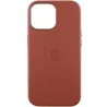 Кожаный чехол Leather Case (AAA) with MagSafe and Animation для Apple iPhone 14 (6.1") Херсон
