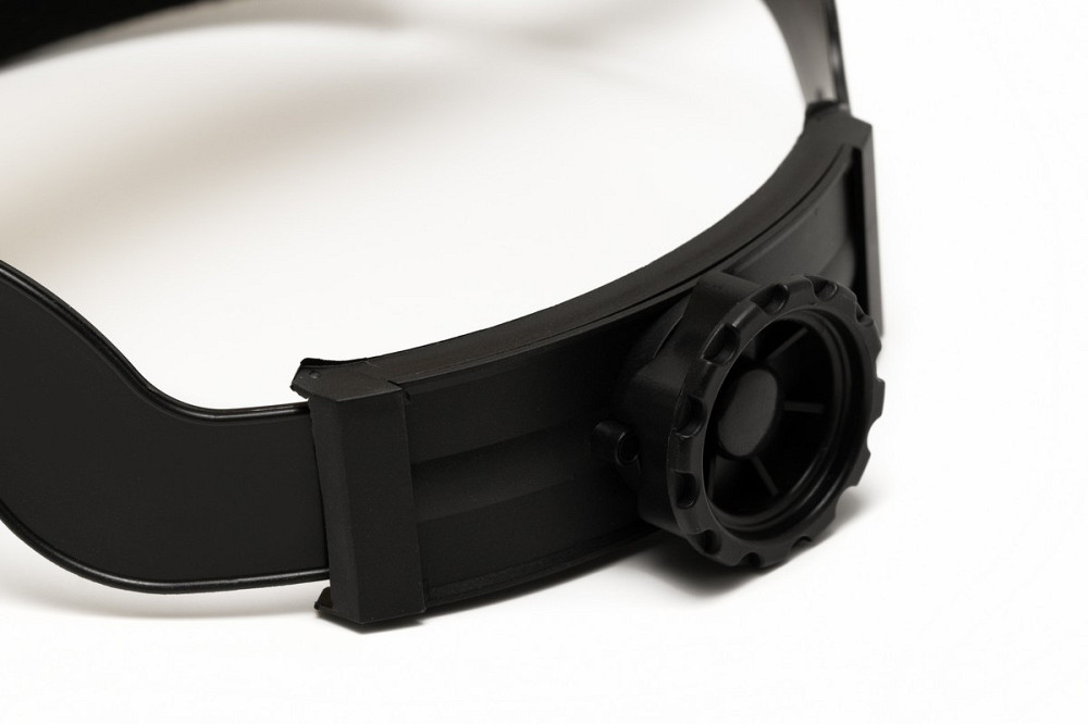 Щиток защитный газонокосильщика MASTERTOOL с наголовником с металлической сеткой 81-0016 Харків - зображення 8