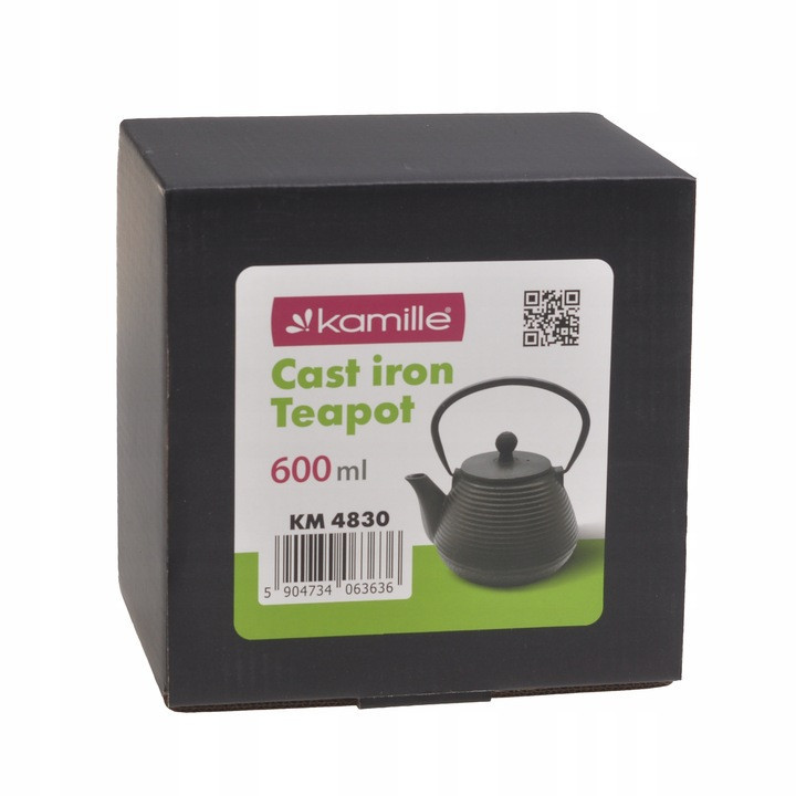 Чайник заварочный чугунный Kamille 600 мл KM4830 Одеса - зображення 9
