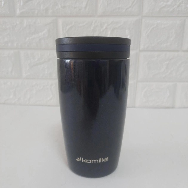 Термокухоль Kamille KM-2156-Violet 380 мл фіолетовий Київ - зображення 1