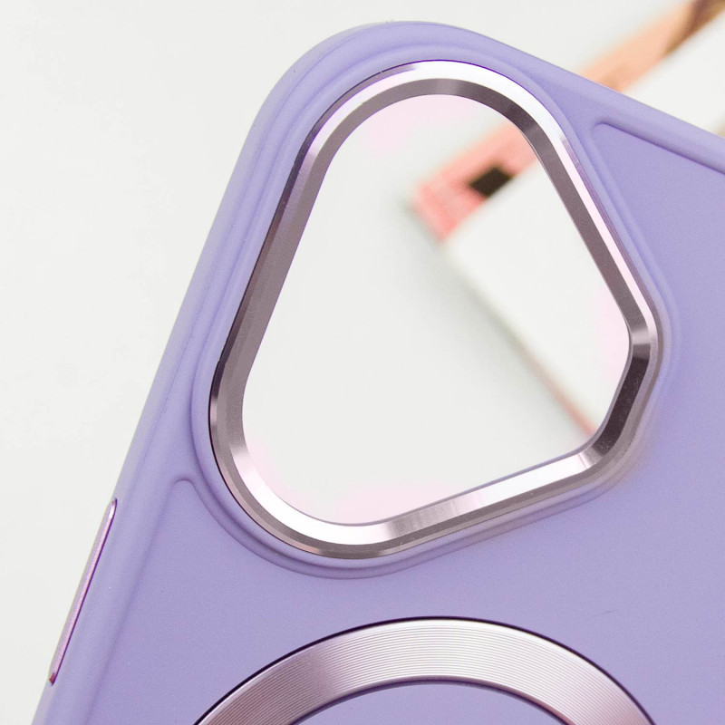 TPU чехол Bonbon Metal Style with MagSafe для Apple iPhone 16 (6.1") Херсон - зображення 9