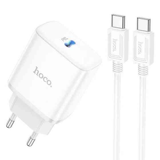 СЗУ Hoco C104A PD20W (1USB-C) + кабель Type-C to Type-C Херсон