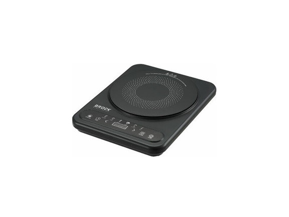 Электроплита BROCK HP 2007 2000 Вт черная Київ - зображення 1