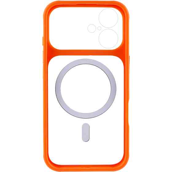 Чехол TPU+PC GETMAN Moon Clear with MagSafe для Apple iPhone 17 (6.3") Херсон