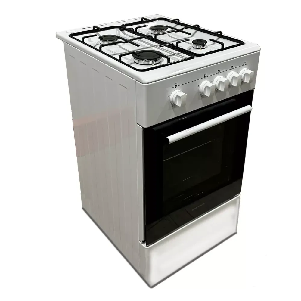 Плита кухонна газова Grunhelm G4F5600W (50 см) 497х627х872мм 4 конфорки газконтроль духовка 86900012 Київ - зображення 8