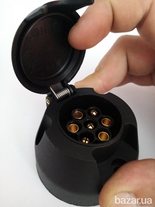 Розетка фаркопа (Пластик) мама Balaton на легковий причіп Баришівка - зображення 1