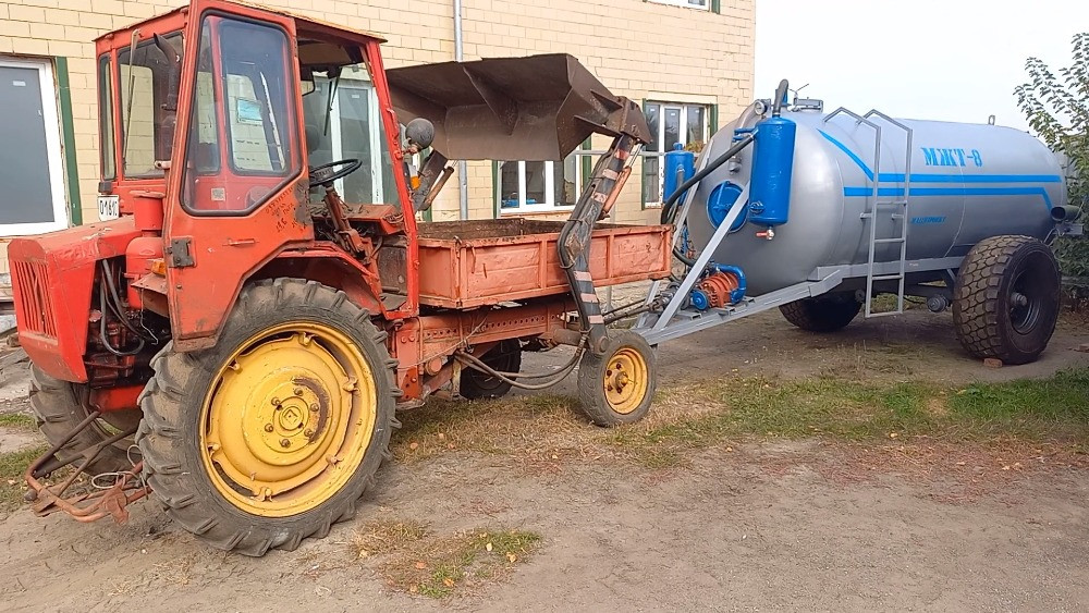 Бочка МЖТ-8 асенізатор + розкидач Белая Церковь - изображение 1