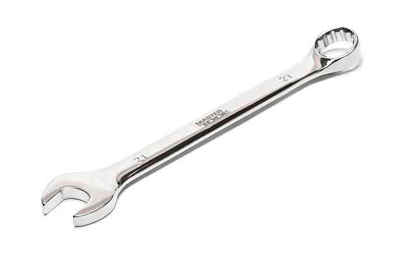 Ключ комбинированный MASTERTOOL 21 мм 31CrV3 DIN 3113 SS 71-1021 Харків