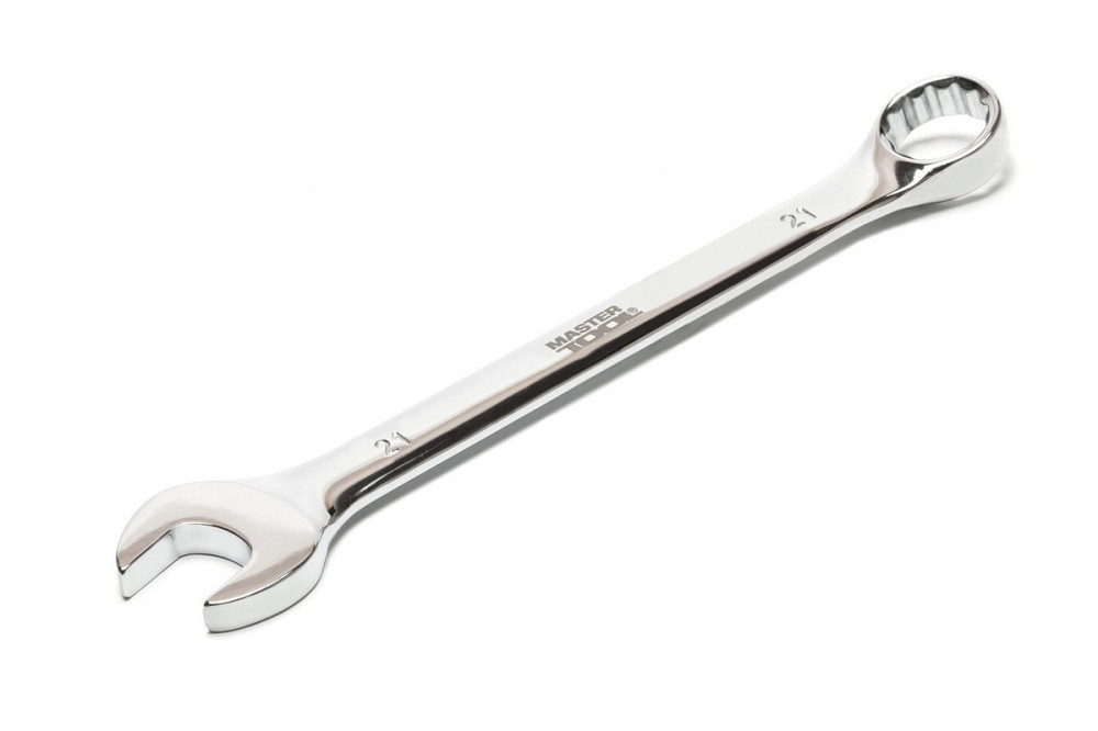 Ключ комбинированный MASTERTOOL 21 мм 31CrV3 DIN 3113 SS 71-1021 Харьков - изображение 3