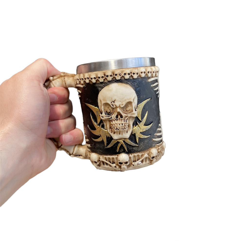 Чашка 3 Череп Стимпанк 400 мл Київ - зображення 1