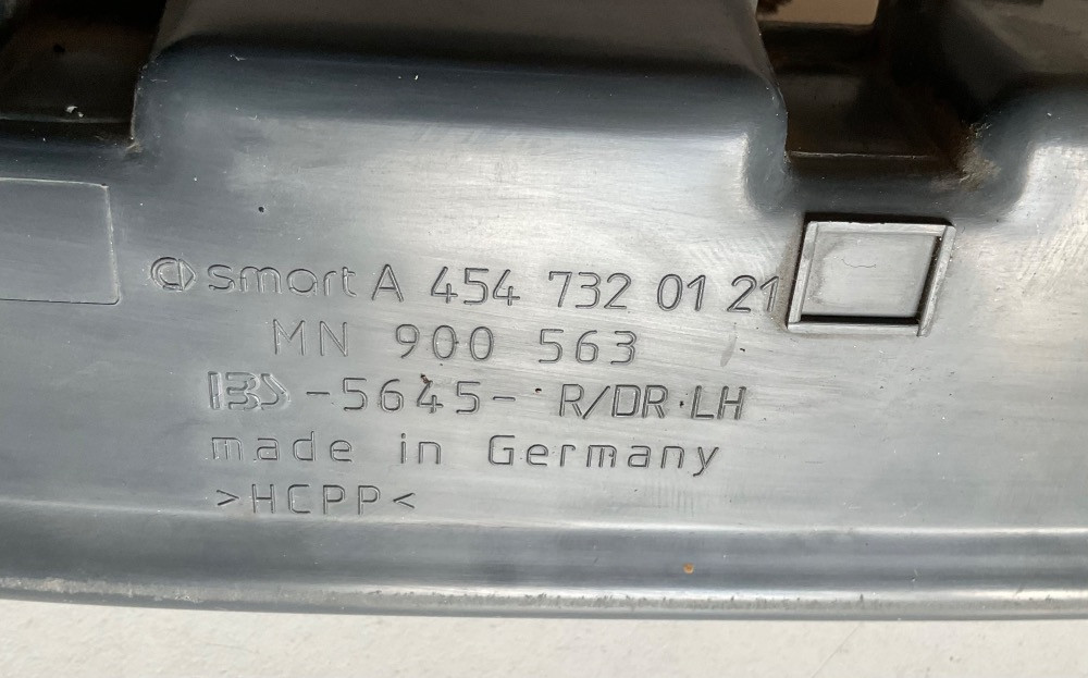 Бу накладка дверной карты задней левой двери Smart Forfour W454 A4547320121, MN900563 Кропивницький - зображення 2