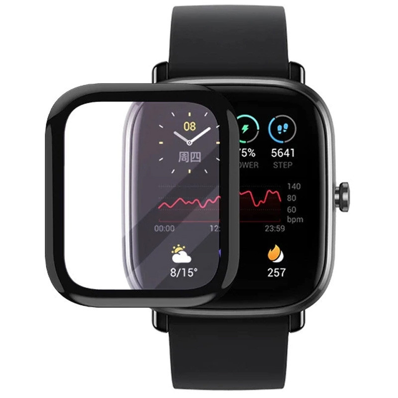 Полимерная пленка 3D (full glue) (тех.пак) для Xiaomi Amazfit GTS 2 mini Херсон - изображение 7
