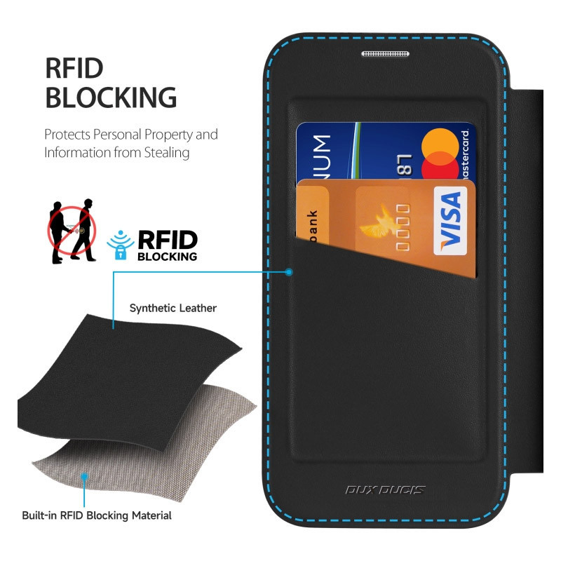 Чехол-книжка Dux Ducis Skin X Pro with MagSafe для Apple iPhone 16 Pro (6.3") Херсон - зображення 3