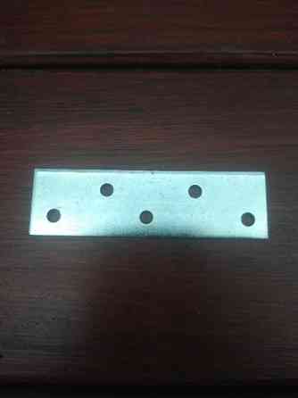 Пластина кріпильна 90х25х2 мм монтажна сталева для з'єднання Нововолынск