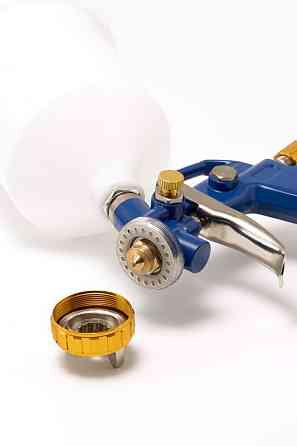 Краскопульт пневматический MASTERTOOL HP FEED ВПЛБ 600 мл Ø 1,8 мм круглый/плоский факел 120-170 л/м Харків