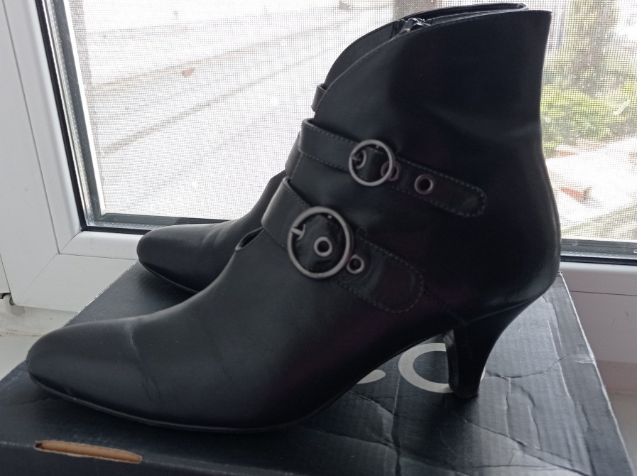 Ботинки ботильоны Экко ECCO р. 40 Кожа Киев - изображение 2