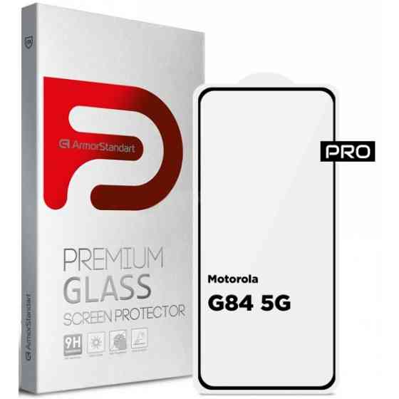 Захисне скло ArmorStandart Pro для Motorola G84 5G Black (ARM70890) (Код товару:36307) Харків