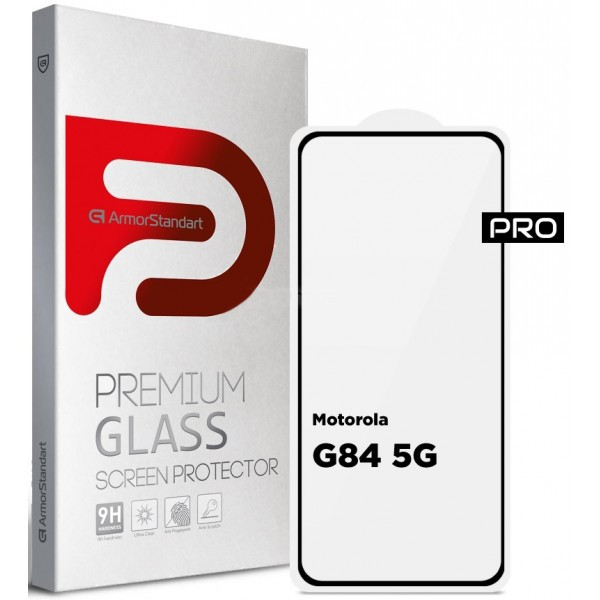 Захисне скло ArmorStandart Pro для Motorola G84 5G Black (ARM70890) (Код товару:36307) Харків - зображення 2
