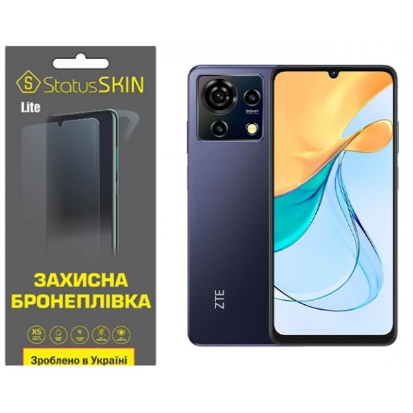 Поліуретанова плівка StatusSKIN Lite для ZTE Blade V50 Vita Глянцева Харків - зображення 1