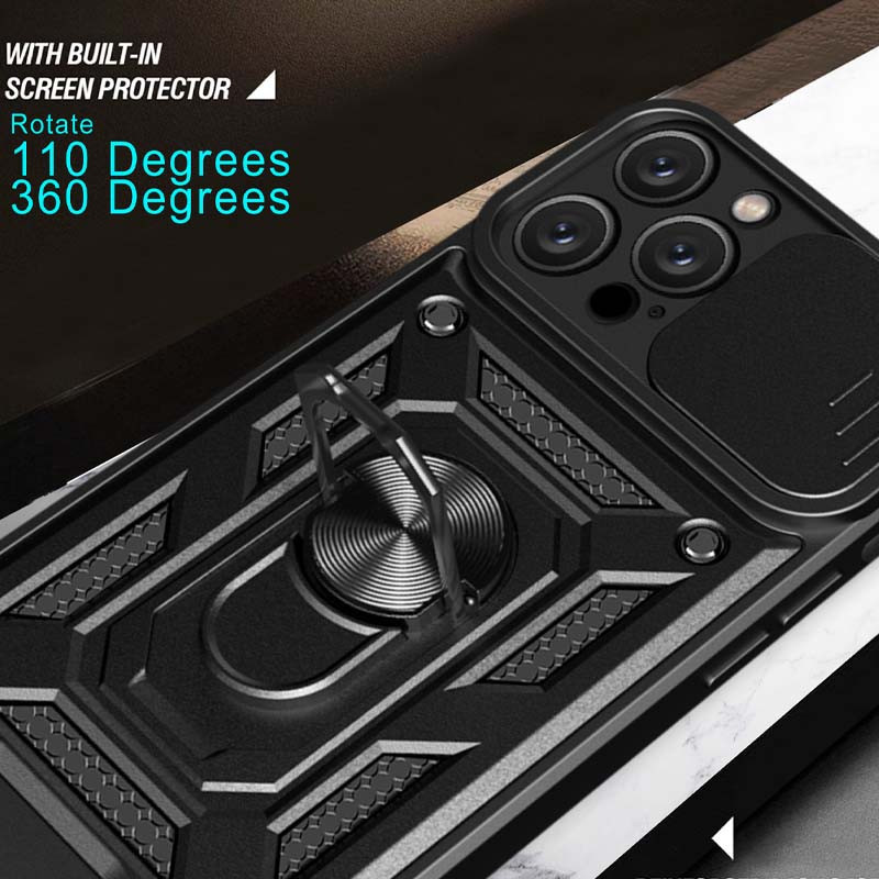 Ударопрочный чехол Camshield Serge Ring для Apple iPhone 13 Pro Max (6.7") Херсон - изображение 10