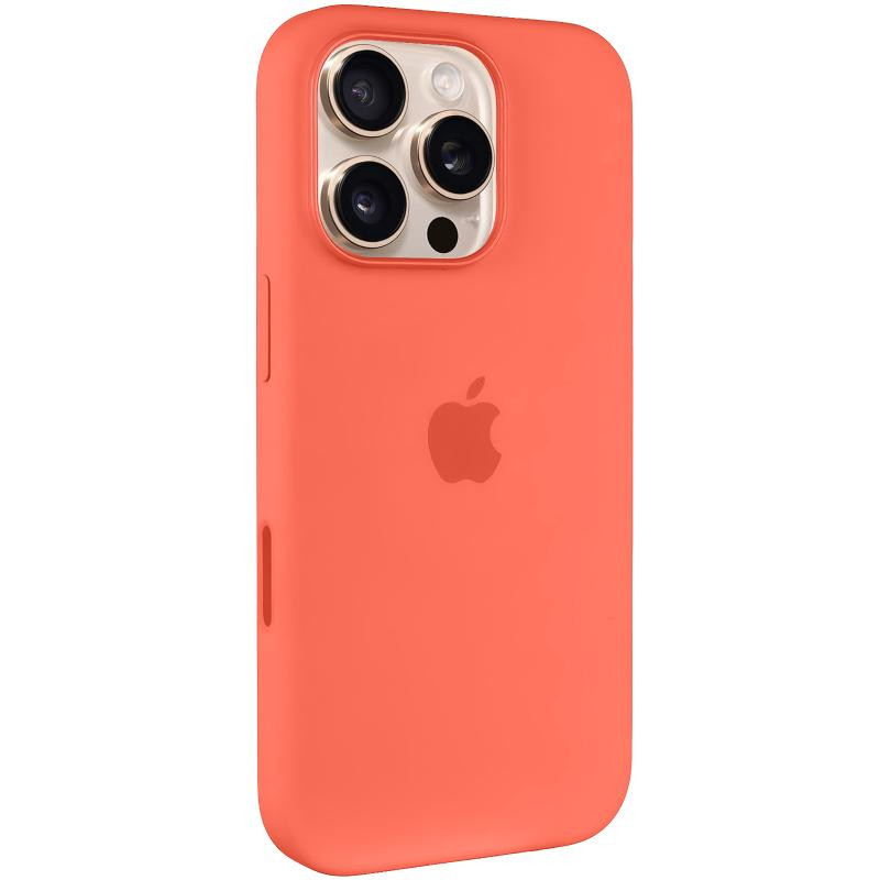 Чехол Silicone case (AAA) with Magsafe and Animation (button) для Apple iPhone 16 Pro Max (6.9") Херсон - зображення 1