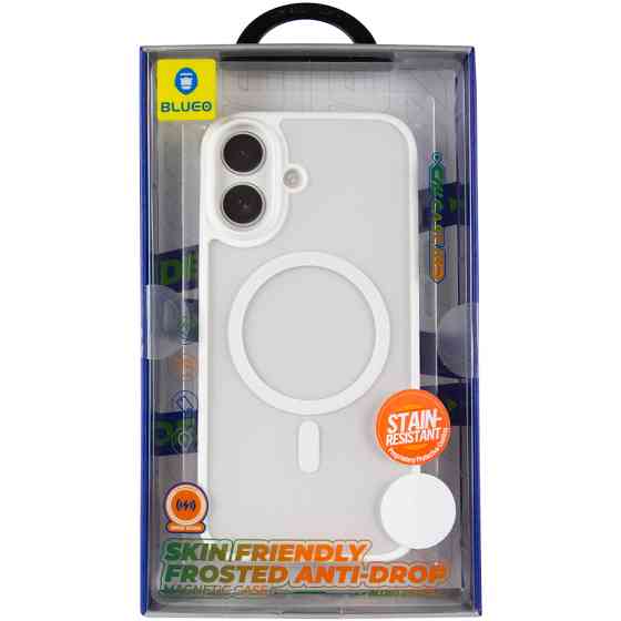 TPU+PC чехол Blueo Skin Friendly Frosted with Magnetic Fit для Apple iPhone 17 (6.3") Херсон