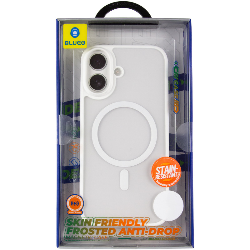 TPU+PC чехол Blueo Skin Friendly Frosted with Magnetic Fit для Apple iPhone 17 (6.3") Херсон - зображення 3