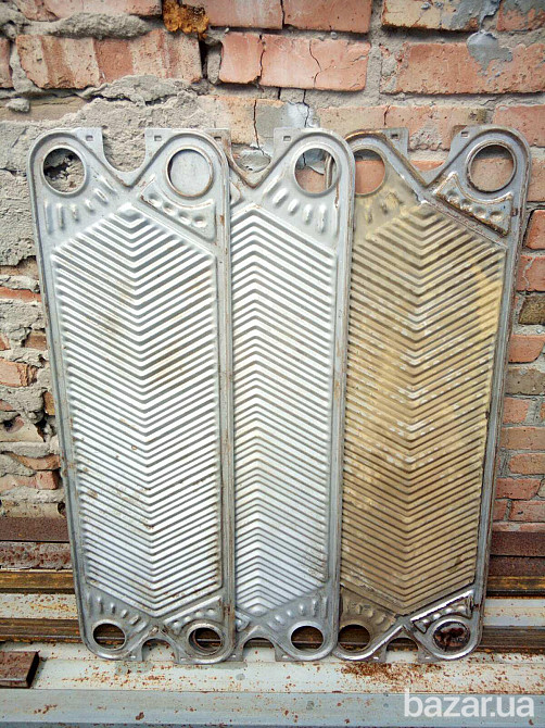 Пластины на охладители молочные 4 вида б.у. каждого по 30-40 шт. Харьков - изображение 1