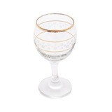 Набір келихів для вина 6 шт 240 мл Fancy золота окантовка 22293 Киев - изображение 1