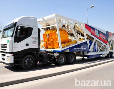 Аренда мобильного бетонного завода МЕКА Mekamix 60M MB-60М Київ - зображення 1